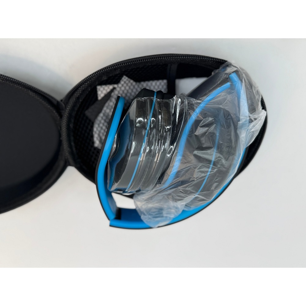 Zihnic Wireless Headphones  One Size Black Blue